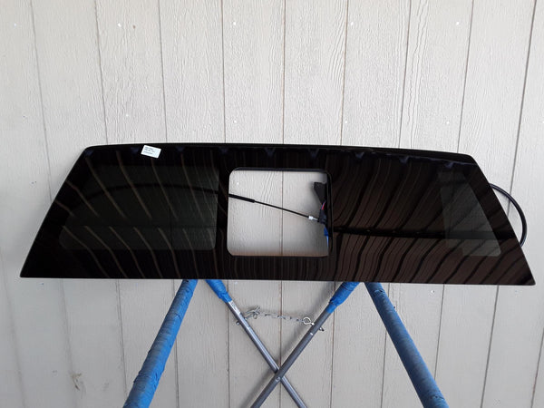 DB12399 YPY DB13278 POWER 3 PIECES BACKGLASS BACKWINDOW POWER ASSEMBLY HEATED SOLAR CONTROLLED TINTED (NEW SYSTEM)