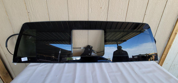 DB11600 YPY BACKGLASS BACKWINDOW POWER SLIDER TINTED EN NEW SYSTEM