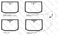 FW4866 GTY   (fits FW4919 w/no LDWS)